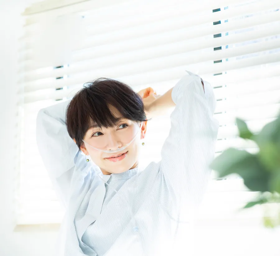 深呼吸するように、内側から整う。